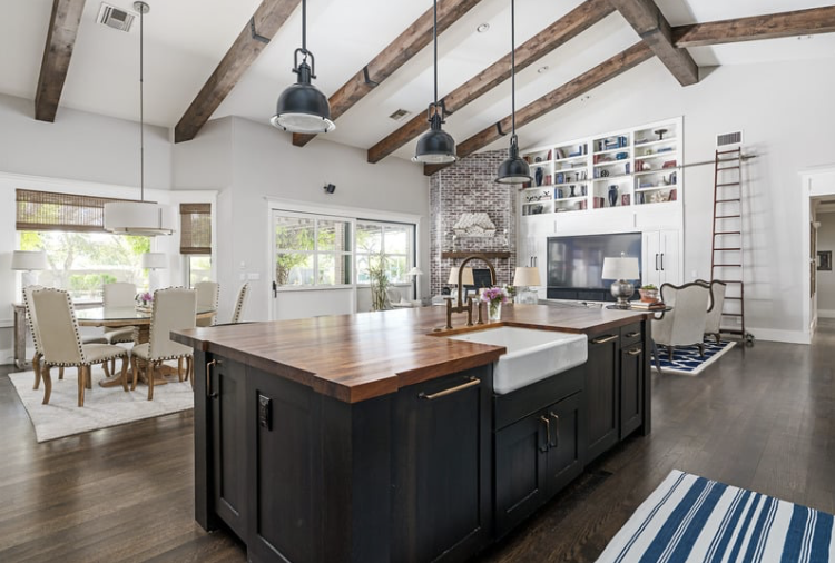 luxury, modular, functional kitchen