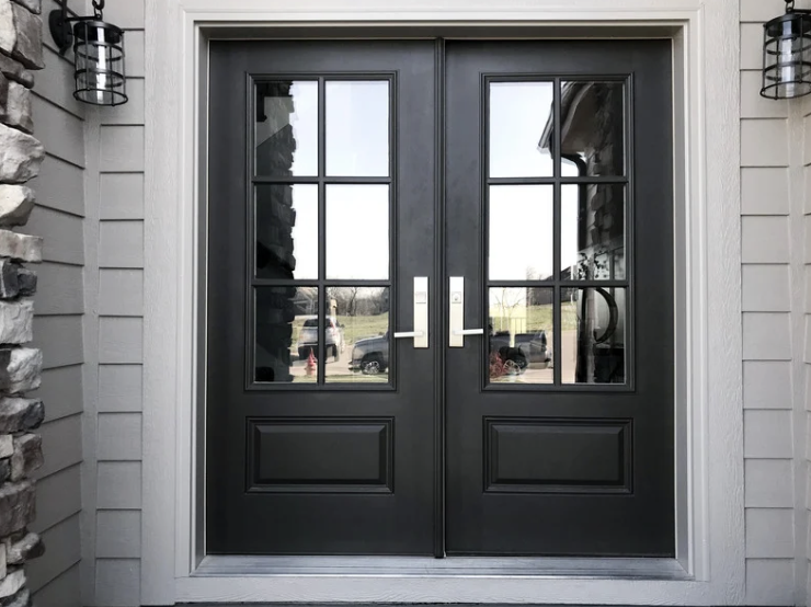 Sturdy, elegant door