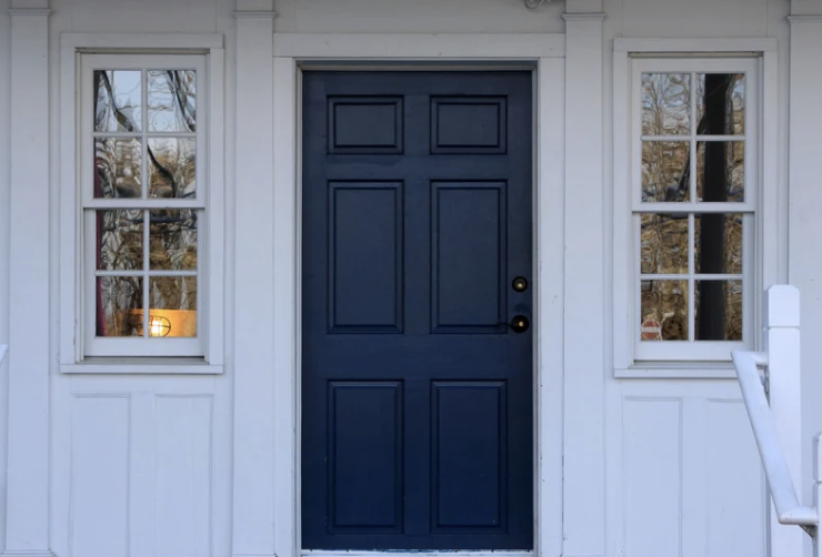 Sturdy, elegant door