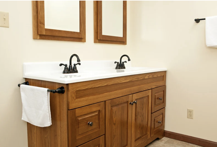 sophisticated, everyday bathroom vanities