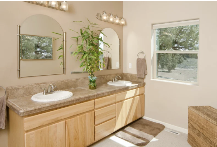 sophisticated, everyday bathroom vanities