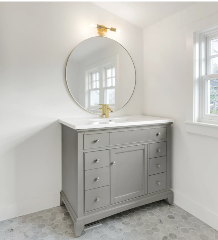 sophisticated, everyday bathroom vanities