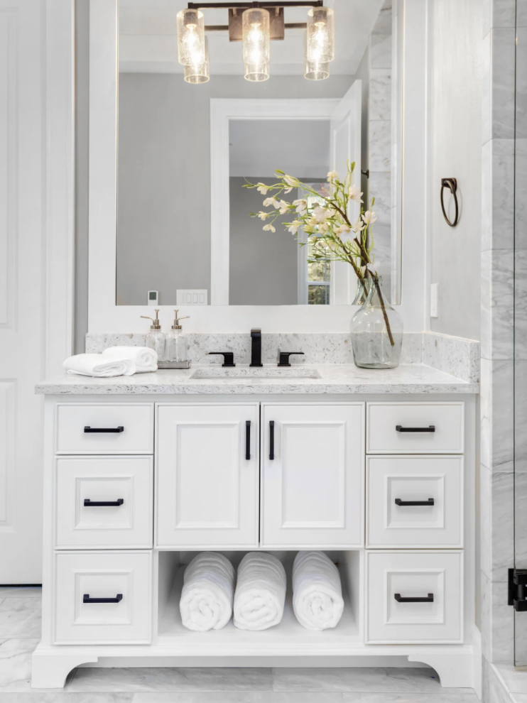 sophisticated, everyday bathroom vanities