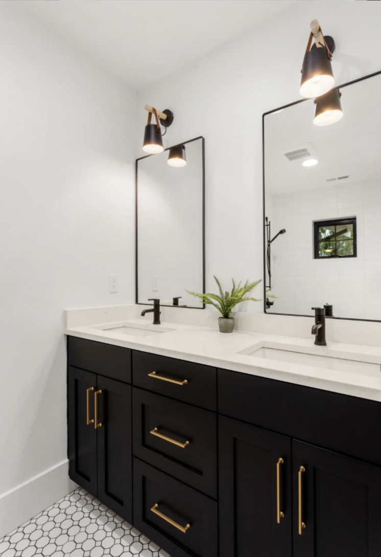 sophisticated, everyday bathroom vanities